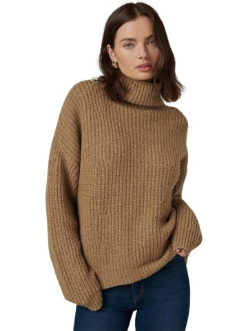 Women's The High Neck Oversized Knit Sweater
