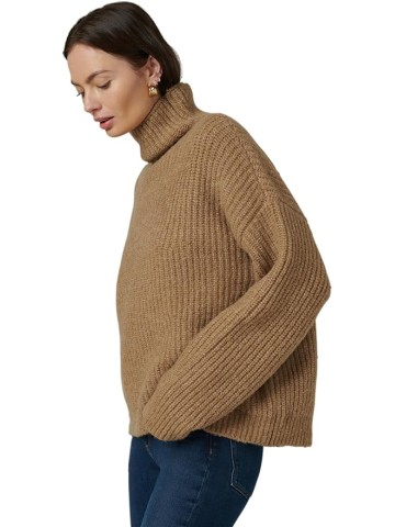 Women's The High Neck Oversized Knit Sweater