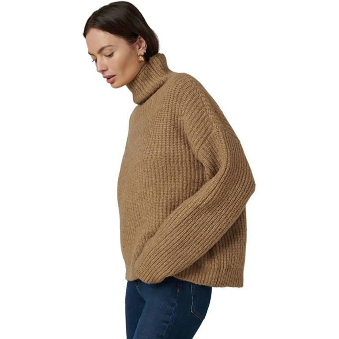 Women's The High Neck Oversized Knit Sweater