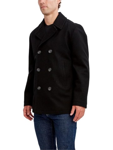 Men's Classic Double Breasted Peacoat