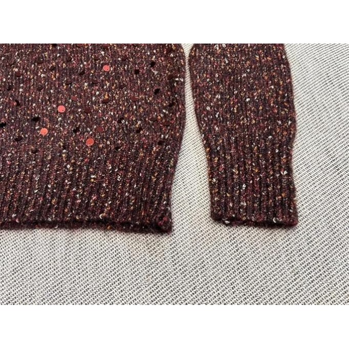 Women's Casual Loose Retro Knitted Sweater Simple and Comfortable Knitted Sweater