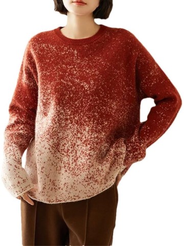 Women High Neck Knit Sweater 2025 Long Sleeve Slim Fit Vintage Style Top