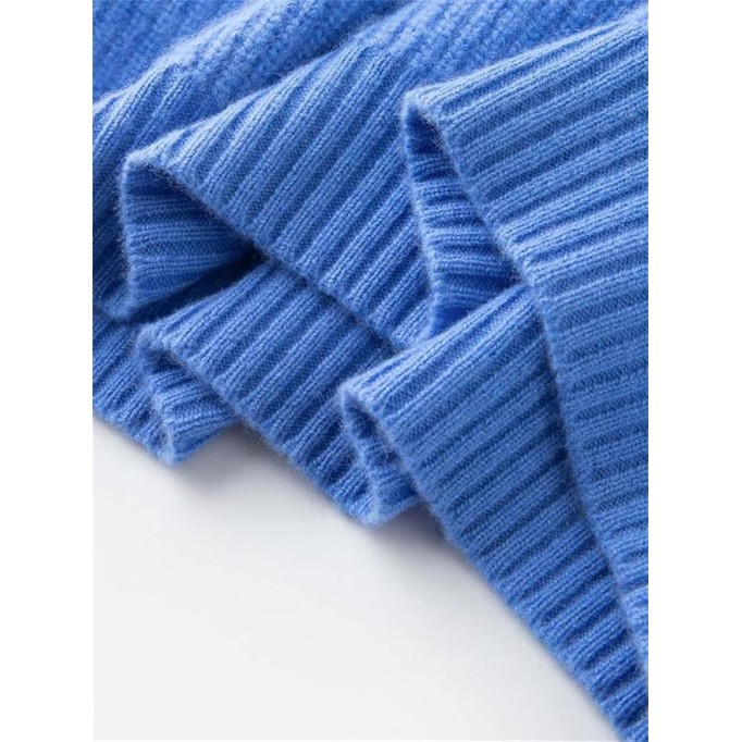 Women's Big V-Neck Pullover Casual Knit Sweater Autumn Winter Loose Style Coat