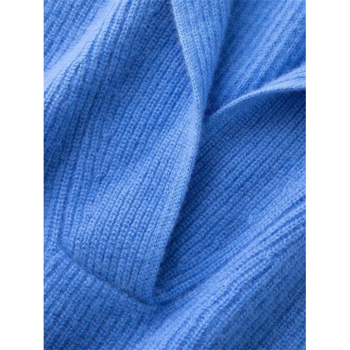 Women's Big V-Neck Pullover Casual Knit Sweater Autumn Winter Loose Style Coat