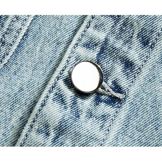 Washed Denim Jacket For Men's Loose Oversized, Handsome And Versatile Casual