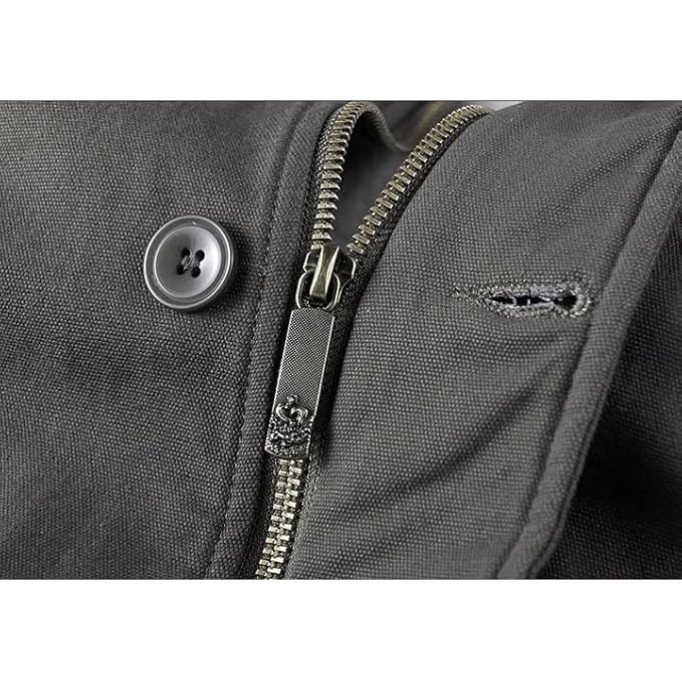Lamb Plush Cotton Jacket men Winter, Thickened Loose Oversized Casual Warm
