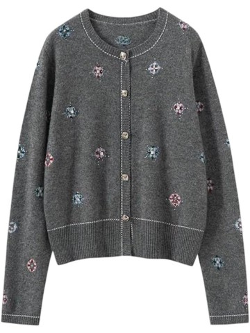 Women's Casual, Loose, Stretch, and Everyday Sweater. Cardigan, Button-Down, Crew-Neck, Cable-Knit Sweater